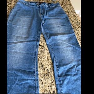 Blue Flare Leg jeans